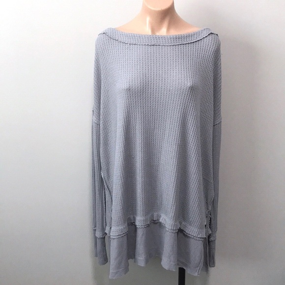 We The Free North Shore Waffle Thermal Shirt Tunic - Picture 2 of 9